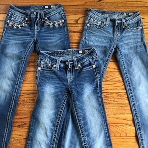 Miss me jeans size 12 girls